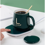 Cana ceramica VERDE cu incalzitor temperatura constanta 55 grade 220V 400 ml