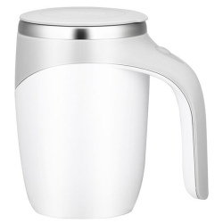 Cana cu amestecare automata din otel inoxidabil stil Termos cu maner Cana cu amestecare automata din otel inoxidabil stil Termos cu maner