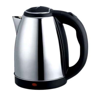 Cana Fierbator Scarlett 1500W capacitate 2L Oprire automata Inox/Negru