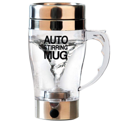 Cana Transparenta cu Amestecare Automata si Maner - Auto Stirring Mug 350 ml Cana Transparenta cu Amestecare Automata si Maner - Auto Stirring Mug 350 ml