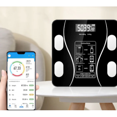 Cantar corporal SMART conectare bluetooth monitorizare greutate max 180kg