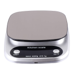 Cantar de bucatarie electronic cu display LCD GRI