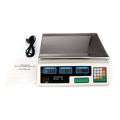 Cantar Electronic 40kg Piata Digital Comercial Pentru Fructe Si Legume