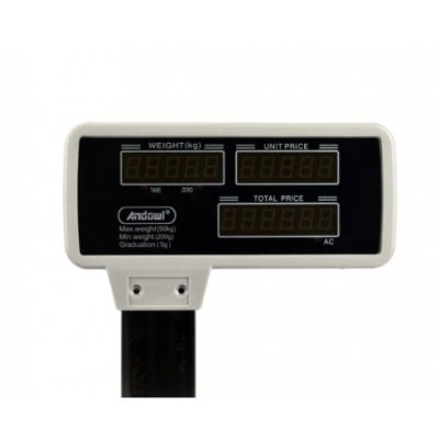 Cantar electronic 50 kg ACS-P02 cu imprimare si acumulator