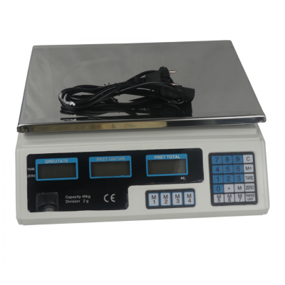 Cantar electronic Lider MX411 de 40 kg digital functii multiple