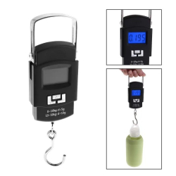 Cantar electronic MRG P-WH-A08, 50 Kg, Ecran Digital, Negru