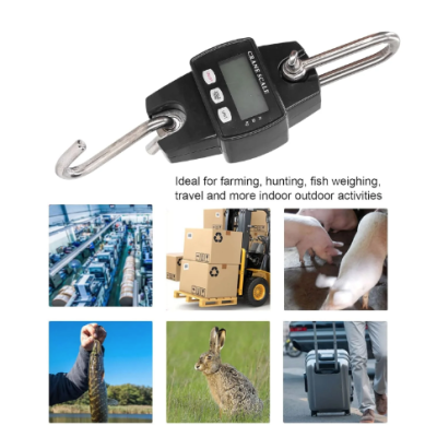 Cantar electronic MX950 de mana 300Kg compact cu carlig