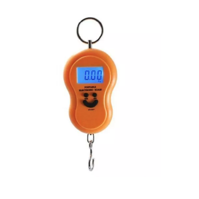 Cantar Portocaliu Digital cu Display LCD 50kg electronic