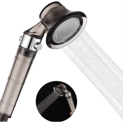 Cap de dus cu filtru pentru reducerea clorului si JET puternic de apa Cap de dus cu filtru pentru reducerea clorului si JET puternic de apa