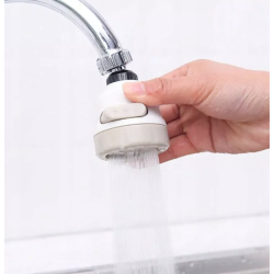 Cap de robinet pentru chiuveta 3 tipuri de jet ABS rotire 360 grade Cap de robinet pentru chiuveta 3 tipuri de jet ABS rotire 360 grade