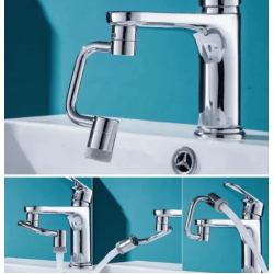 Cap de robinet rotativ 360 de grade, Moduri multiple de curgere a apei Cap de robinet rotativ 360 de grade, Moduri multiple de curgere a apei