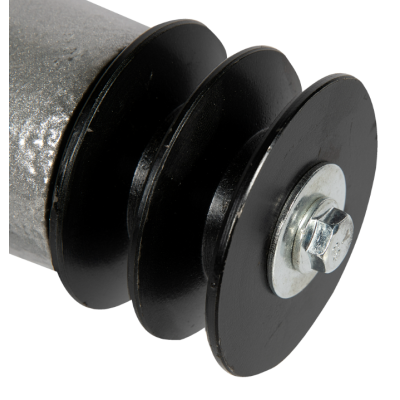 Cap motopompa 2 toli cu fulie dubla