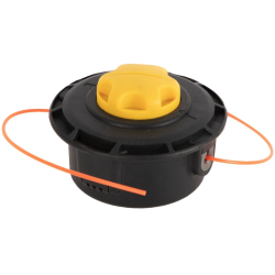 Cap tambur motocoasa cu fir buton galben (piulita 10X1.25)