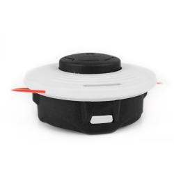 Cap tambur motocoasa M12 x 1.5mm alb/negru MX768 plastic