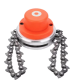 Cap tambur Portocaliu cu lant pentru motocoasa universal