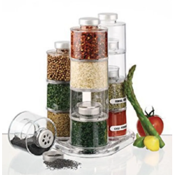 Carusel condimente cu 12 recipiente