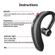 Casca wireless S109 Bluetooth 5.0 Reducerea zgomotului Negru