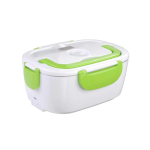 Caserola pentru mancare cu incalzire electrica 2 compartimente 12V verde