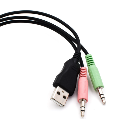 Casti Andowl Q E8 Over Ear Gaming cu conexiune 2x3,5mm / USB Negru