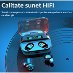 Casti Audio Bluetooth TG01 Bluetooth 5.1