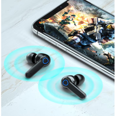 Casti Audio M19 In Ear baterie 2000 mAh Bluetooth Pairing automat Touch Control