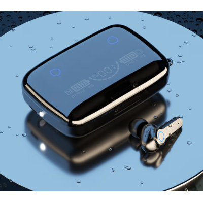 Casti Audio M19 In Ear baterie 2000 mAh Bluetooth Pairing automat Touch Control