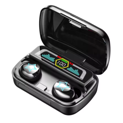 Casti bluetooth M20 pro cu display si afisaj