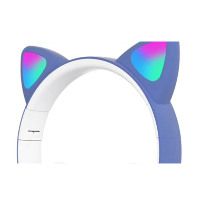 Casti fara fir pentru copii RD B450 Bluetooth design urechi pisica