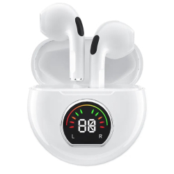 Casti TWS Bluetooth PRO 6S MAX cu dock de incarcare Casti TWS Bluetooth PRO 6S MAX cu dock de incarcare