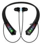 Casti wireless Andowl Q EM20 Bluetooth cu 7 culori LED 