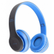 Casti wireless P47 Albastru wireless cu Bluetooth si microfon