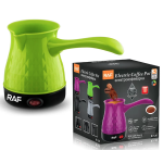 Ceainic electric si filtru de cafea 2 in 1 RAF R.126 putere 600W capacitate 500ml