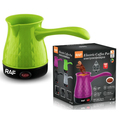 Ceainic electric si filtru de cafea 2 in 1 RAF R.126 putere 600W capacitate 500ml