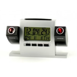 Ceas de camera cu functii multiple afisaj LCD cu doua proiectoare DS-503 Ceas de camera cu functii multiple afisaj LCD cu doua proiectoare DS-503