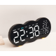 Ceas de masa sau perete digital LED 2808 cu lumina ambientala calda si functie de numaratoare inversa