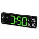Ceas de perete / masa electronic RD A322 de 32cm afisaj verde