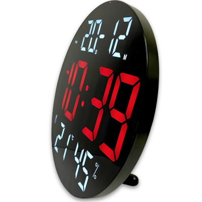 Ceas digital cu termometru CGH 8011 de 30 cm cu telecomanda