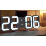 Ceas digital de birou 3D afisaj data ora si temperatura GH 8018