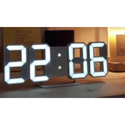 Ceas digital de birou 3D afisaj data ora si temperatura GH 8018 Ceas digital de birou 3D afisaj data ora si temperatura GH 8018