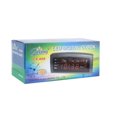 UB Ceas digital de masa 909-A LED cu alarma si termometru 