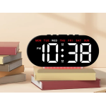 Ceas digital GH8035 cu lumina ambientala si alarma