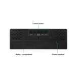 Ceas digital LED DS-3806M cu afisaj ALB