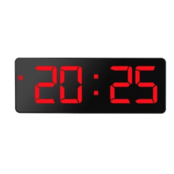 Ceas digital LED DS-3806M cu afisaj ROSU