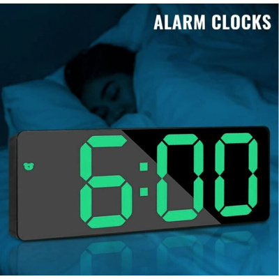 Ceas digital LED DS-3806M cu afisaj VERDE