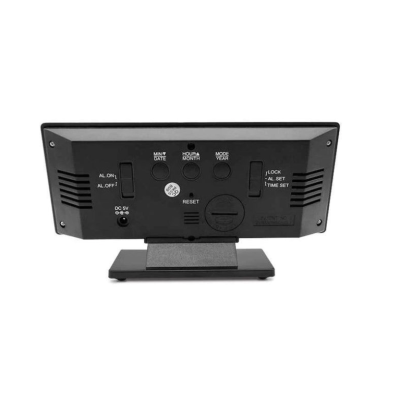 Ceas digital led mirror clock cu afisaj ALB  DS-3618L