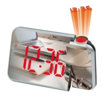 Ceas Digital Led Mirror Clock si Proiector DS-8590L Stil Oglinda