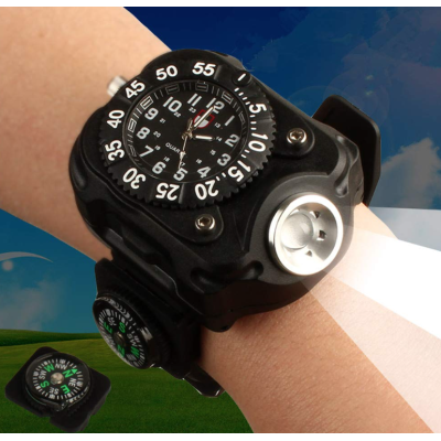 Ceas electronic de mana cu Lanterna  2211