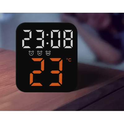 Ceas electronic de perete sau de masa GH8015 cu afisaj mare digital