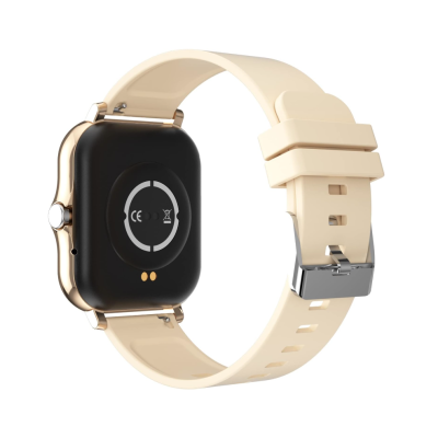 Ceas inteligent de mana ecran mare tactil Smartwatch Auriu Smartwatch Auriu 1.83 inch