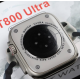 Ceas SmartWatch T800 Ultra 2 Notificari Apel si Retele Sociale Monitorizare Ritm Cardiac